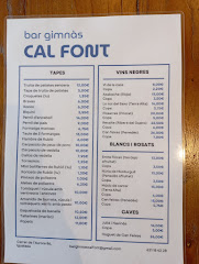Bar Gimnàs Cal Font
