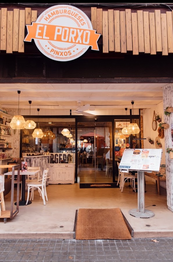 El Porxo Sant Martí - Restaurante hamburguesería