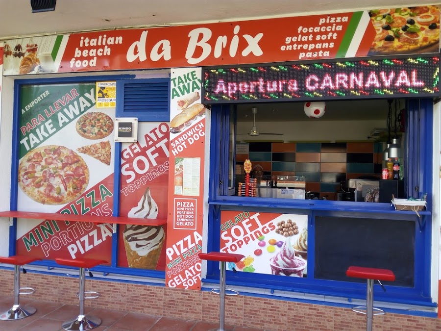 Italian beach food 