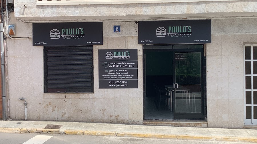 Paulo’s Pizza & Burger Montgat