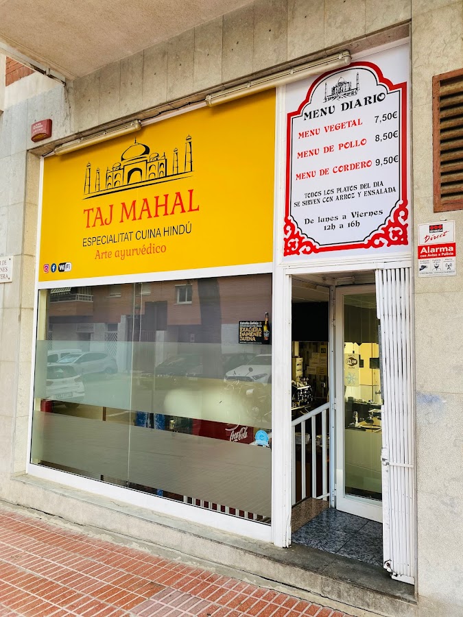 Taj Mahal Tarragona- Especialitat Cuina Hindú